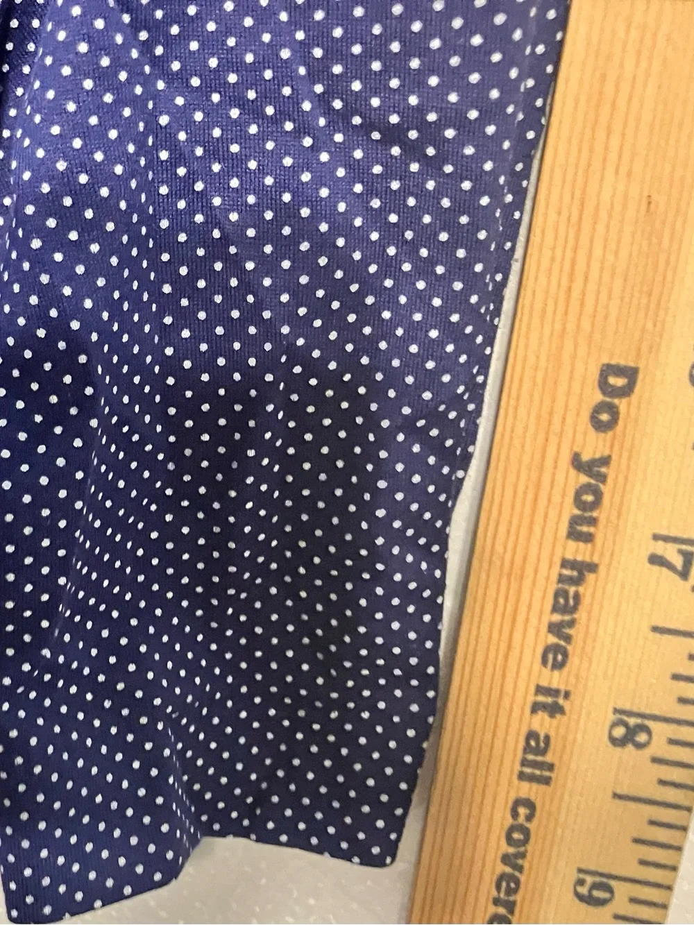 Ralph Lauren Navy Microdot Short-Sleeve Polo